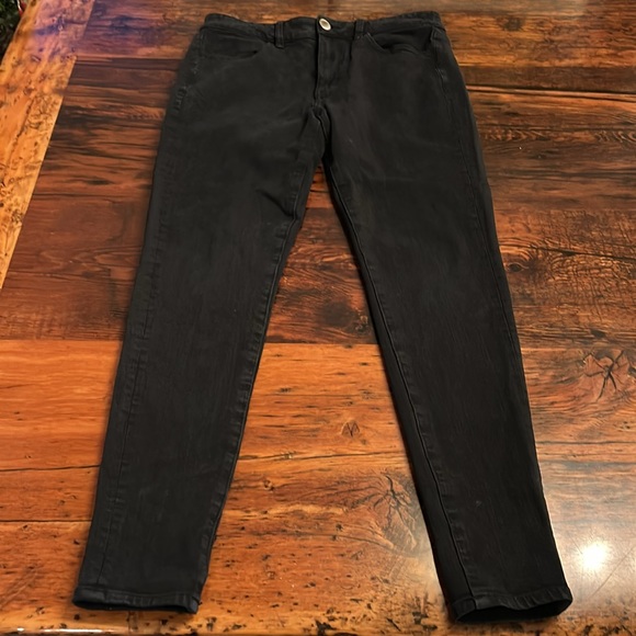 American Eagle Women's Black Jegging Super Stretch X size 6 - Picture 2 of 8